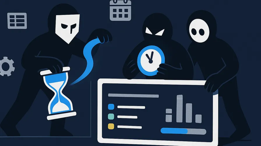 Los 5 mayores ladrones de tiempo en PYMEs
